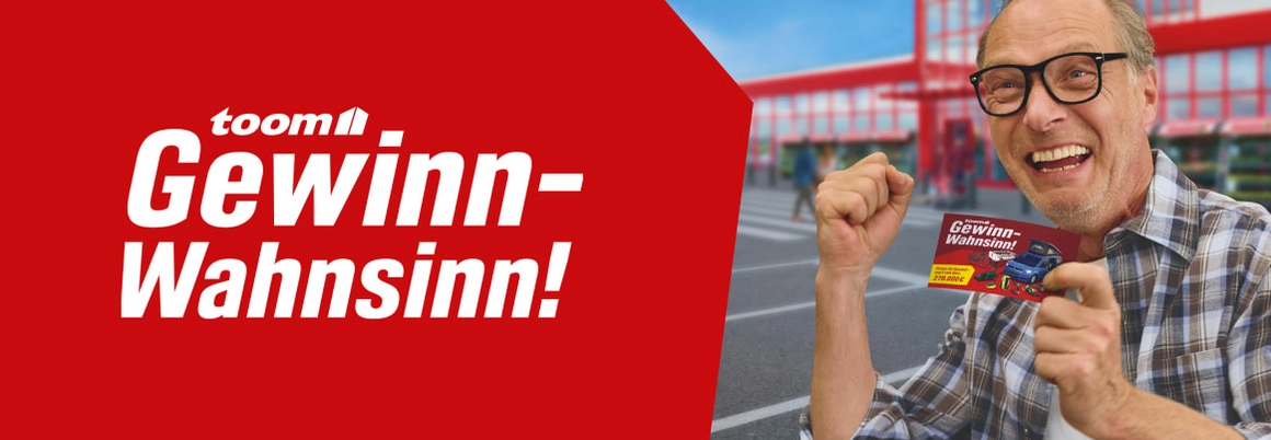 Gewinnspiel toom Gewinn-Wahnsinn